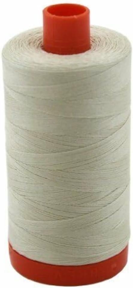 Aurifil Mako Cotton Thread Solid, 1422 yd, Light Beige 2310...