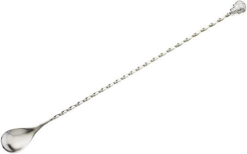 Barfly 13-Inch Bar Spoon, Sugar Skull End...