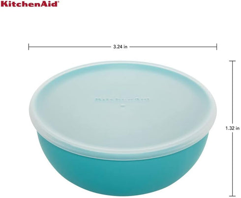 KitchenAid Plastic Pinch Bowls with Lids, Set Of 4...