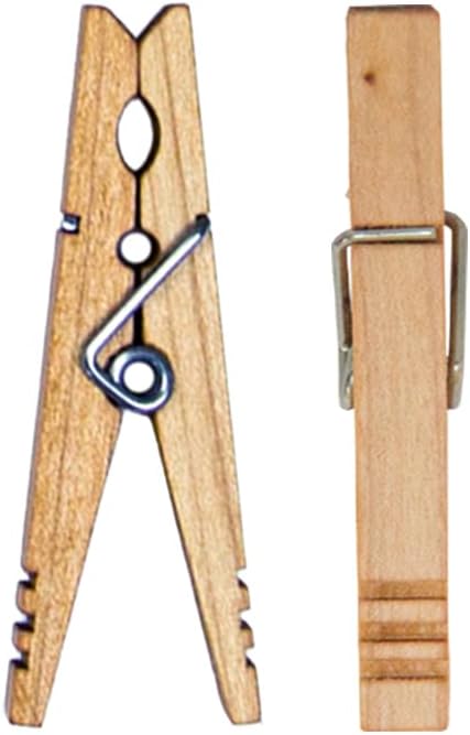 Kevin's Quality Clothespins (Maple, natural) Sold in Sets of 10...
