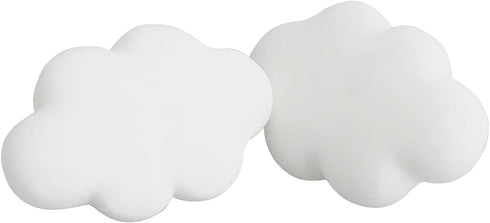 Cloud Pushpin yyangz 30PCS White Decorative Cloud Push Pins for Wall Hanging Posters Pictures Photos Memo DIY Craft Gift Bags Projects Home Decor ...