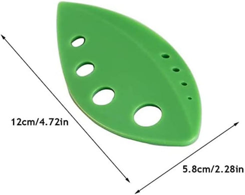 Factory direct sales,(1 blue and 1 green) Herb Stripper, 8 holes Kitchen Herb Leaf Stripping Tool, Herb Pealer Suit for Kale, Collard Greens, Thym...