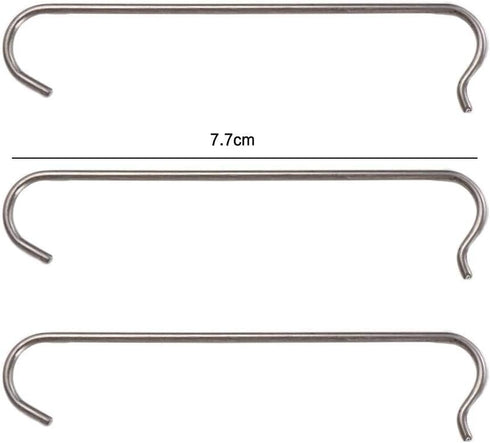 3 Pcs Stainless Steel Bicycle Chain Hooks, Bike Chain Repair Aid Tool Bike Chain Joint Hook Bike Chain Connecting Accessories...