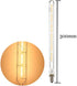 T300 Dimmable Vintage LED Edison Bulbs 6W T300 Dimmable LED Filament Bulb Long Tubular Vintage LED Lights,E14 Small Base,Clear Glass,Warm White 23...