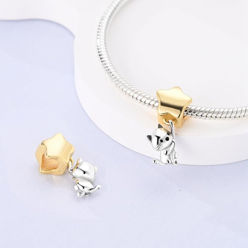 CYCUFF 925 Sterling Silver Charms Suitable for Bracelet Pendants Beads, Charm Necklaces Jewellery Gift for Women...