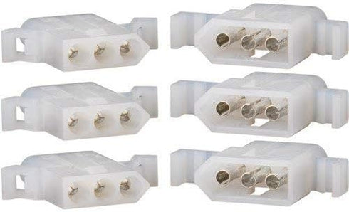 Molex 3-Pin Connector Kit 0.093" 3 Sets...