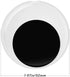 2 inch Large Googly Eyes, 14Pcs Self Adhesive Wiggle Eyes Round Plastic Black Eyes for Handmade DIY Crafts Decorations Making (Black, 50mm-14pcs)...