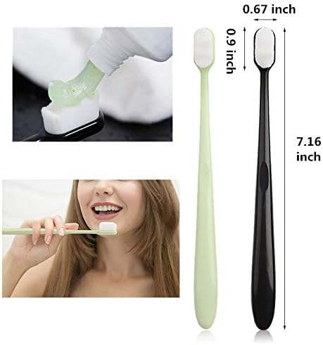 4PCS/Pack 10000 Hairs Toothbrush Dental Oral Care Teeth Brush for Tooth Sensitivity Children Deciduous Tooth Pregnant Woman Postpartum...
