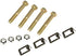 Dorman 03125 Front Exhaust Stud Kit - 3/8-16 x 2-1/2 Inch Compatible with Select Dodge Models...