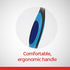 Colgate 360 Total Advanced Floss-Tip Bristle Toothbrush, Black and Blue, Solar Powered, Unisex-Adults...