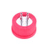 316 Stainless Steel Small 2-Port Vent Assembly, for GL45 Universal Laboratory Glass Bottles, High Temperature PBT, 45 mm, GL45_S2...