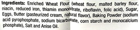 Fogliani Anise Pizzelle Waffle Cookies (Pack of 1)...