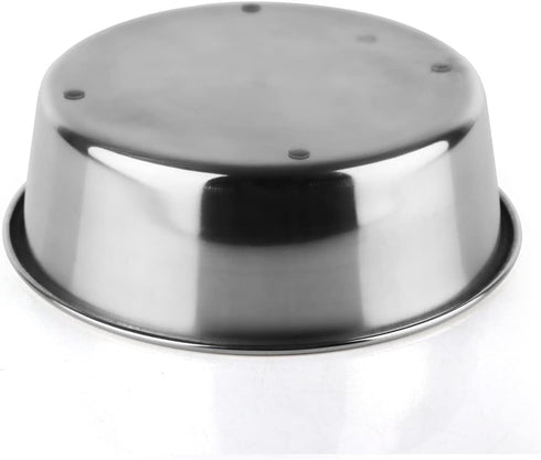 Hand Painted Multicolour Anti-Skid Stainless Steel Water and Food Feeding Bowl for Adult Dogs, Puppies, Cats |Stainless Steel | Anti-Skid | Easy t...