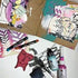 Dina Wakley Media Stencils DINA WAKLEY, Angled Paint Blobs...