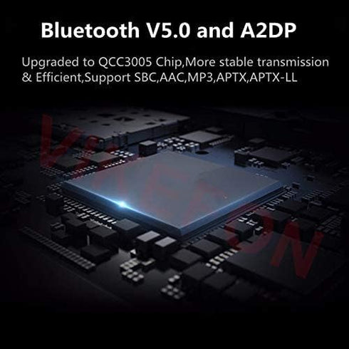 Bluetooth Receiver for Home Stereo RCA, 3.5mm AUX Wireless Audio Adapter for Home and Car Stereo System,NFC-Enabled...
