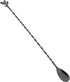 AnSaw 12-Inch Leaf Handle Bar Spoon,1-Pieces Long Handle Cocktail Mixing Stirrers,Stainless Steel,Black...