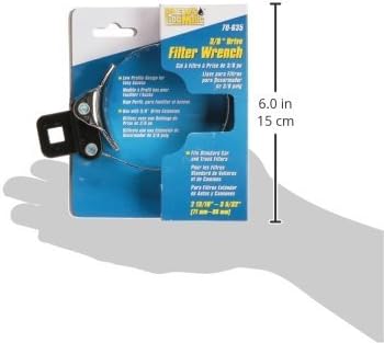 LubriMatic 70-635 Pro-Tuff Ratchet Drive Filter Wrench, Black...