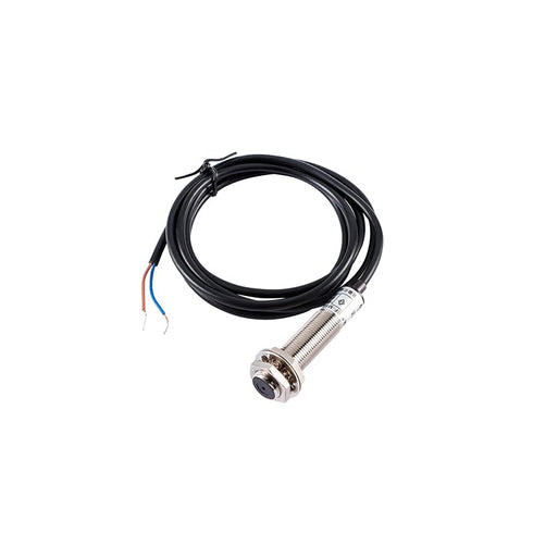 M12 Laser Collimator Photoelectric Switch M12JG-30N1 Laser Sensor Switch Semi Waterproof DC 20 Meters Distance Normally Open B-NPN-O Red Light...