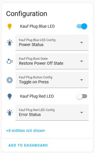 KAUF Power Monitoring Smart Plug with ESPHome, Compatible with Tasmota, Made for Home Assistant......