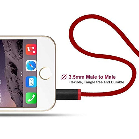 Replacement Audio Cable Cord Wire with in-line Microphone and Control Compatible with Beats Solo 2 Solo 3, Studio 3, Pro, Detox, Wireless, Mixr, E...