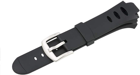 Watch Bands Compatible with Suunto Observer Tt St Sr G6 X6HRM, Classic Soft Rubber Replacement Wrist Strap for Suunto Observer Tt St Sr G6 X6HRM S...