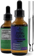 Liquid Collagen - Hyaluronic Acid, Biotin -Skin Hydration, Hair Growth, Nail Strength - Anti-Aging Beauty Serum Supplement - Drop form...