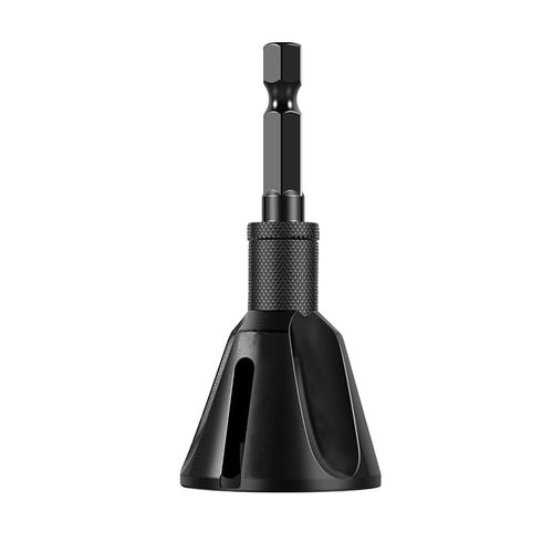 1/4" Hex Shank Deburring External Chamfer Tool, Remove Burr Tools with Tungsten Carbide Blade for Repairing Damaged Bolts 3/16"- 1" (5mm-25mm)...