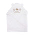 ESTAMICO Unisex Baby Plush Hooded Bath Towels with Embroidery Cross and Cute Ears Baptism for Infants, Toddlers & Kids...