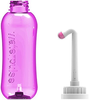 Portable Hand-held Vulva and Anus Cleaner and Personal Health Vaginal Washing Container, Travel Urinal Spray Scrubber for Personal Hygiene (PG 2IN...