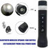 Outdoor Bicycle Multifunctional Bluetooth Wireless Speaker, FM Radio, MP3 Flashlight, USB Port Power Bank, 4 in 1 Bicycle Audio, Black...