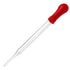 20pcs Latex Rubber Cap Red Latex Rubber Dropper Head Cap Ball Pipette Dropper Rubber Bulb for Glass Pipette Laboratory Supplies Accessories...