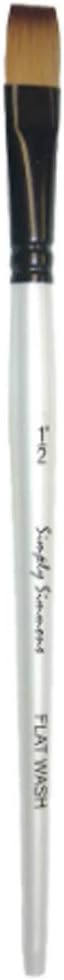Simply Simmons Flat Wash Brush (1/2")...