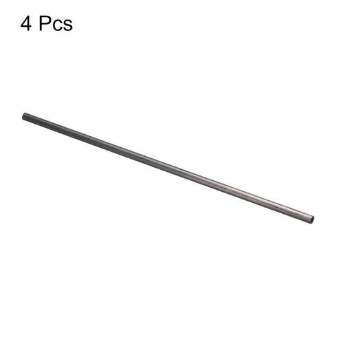 uxcell 4Pcs Carbon Fiber Tube 2.5 x 5 x 200mm Pultruded Carbon Fiber Tubing for RC Airplane Kite Wing Tube Quadcopter Arm...