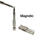 5 Pcs 50mm 1/4 Hex Shank Magnetic Triangle Head Impact Grade Advance Heat Treated S2 Steel TA1.8 TA2.0 TA2.3 TA2.7 TA3.0 Screwdriver Bits...