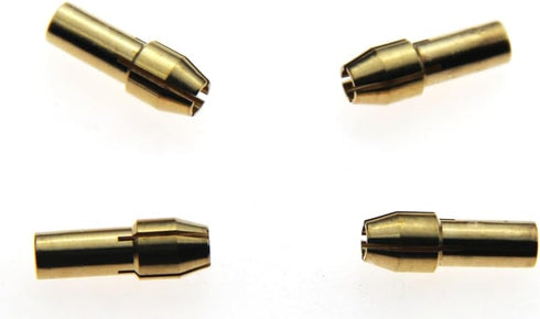 Brass Collet Suitable for Dremel MultiPro 110V/220V Electric Grinder Rotary Tools 10.000-37.000 4Pcs...