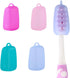 4 Pack Travel Toothbrush Head Covers Toothbrush Protector Cap Great for Home and Outdoor Travel, Camping, Bathroom, School, Business, FHX004...