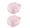 Dog Cat Bath Brush Silicone Rubber Dog Grooming Brush Puppy Massage Scrubber Hair Fur Grooming Cleaning Shower Soft Shampoo Dispenser 2pcs Pink...