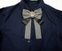 Topz black bow brooch for women large ribbon collar pin cravat Womens bow tie rhinestone brooch pin jabot bowtie for men necktie shirt decoration ...