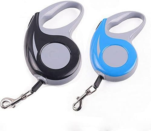 Retractable Walking Jogging Dog Nylon Leash (Pink-3M)...