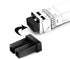 SFP SFP+ Ethernet Dust Cover Fiber Optic Port Plug Dust Caps for LC Duplex Port, Black Silicone, 20pcs...
