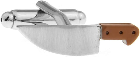Cook Chef Knife Knives Pair Cufflinks Food Foodie Restaurant Culinary Cuff Links...