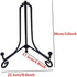8 inch Anti-Slip Display Pictures Stand, Black Easel Picture Frame Holder Stand, Iron Plates Display Photo Holder Stand for Books, Tabletop Artwor...