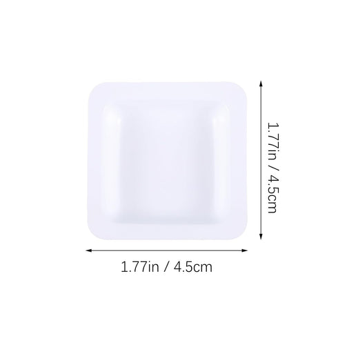 Weigh Boats - 150 Pack 7ml Plastic Disposable Trays Square Dish for Scale, Square Weighing Dishes for Powder Weight, Crafts, Food Samples - Mini P...