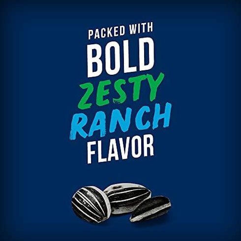 BIGS Sunflower Seeds, Hidden Valley Zesty Ranch Flavor, 5.35 oz....