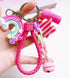 Rainbow Purse for Little Girls - Cute Rainbow Purse Toddler, Princess Crossbody Bag with Rainbow Keychain for Kid Girls...