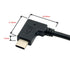 NFHK Reversible USB 3.1 USB-C Angled to 90 Degree Down Angled A Male Data Cable for MacBook & Tablet & Mobile Phone...