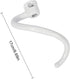 Replace KitchenAid Spiral Coated Dough Hook 6 Quart Bowl-Lift Stand Mixer Bowls Fits for KNS256CDH KP26M1XLC KP26M1X KG25H3X0B KNS256CDH KG25H3XSL...