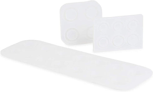 Bright Creations Silicone Making Kit for Resin Rings, DIY Jewelry (3 Pieces)...