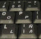 Spanish Latin American Keyboard Stickers Transparent Background White Lettering for LAPTOPS PC Any Computer Desktop...