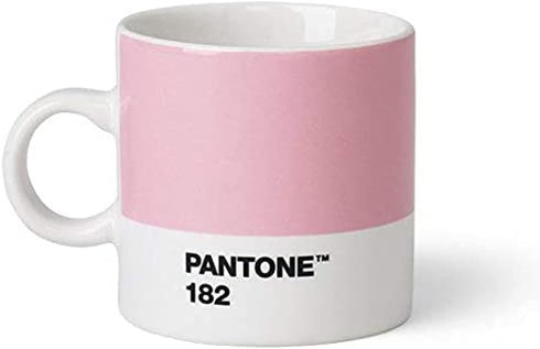 PANTONE 101040012 Ceramic Espresso Cup 6.20 x 8.60 x 6.15 cm, Ceramic, Light Pink, 6,20 x 8,60 x 6,15 cm...
